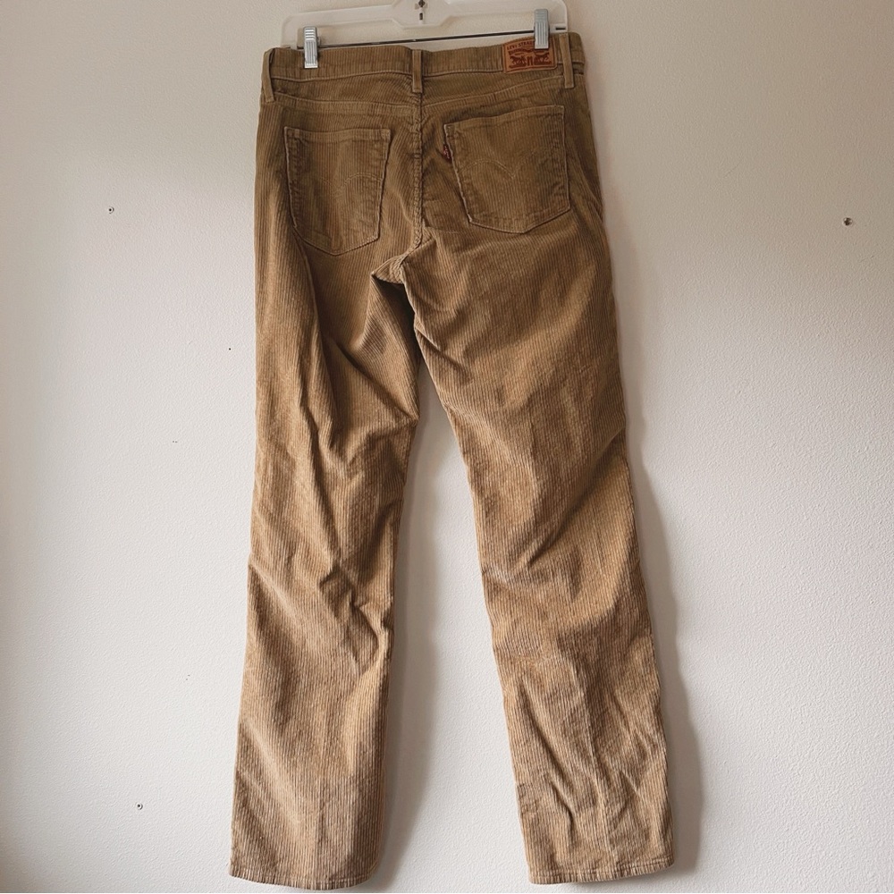 Levis tan brown wide wale corduroy pants size 30x30 - Picture 4 of 9